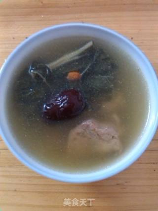 菜干猪骨汤的做法