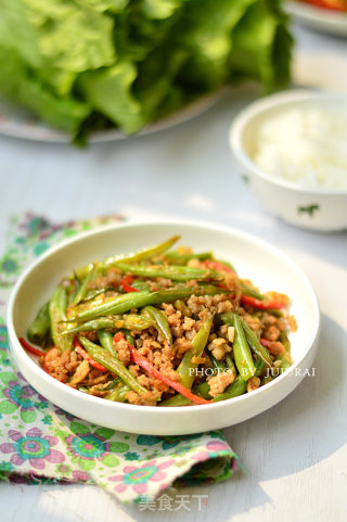 肉沫豆角丝的做法