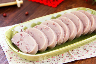 【自制红豆年糕】：年味十足年年高的做法