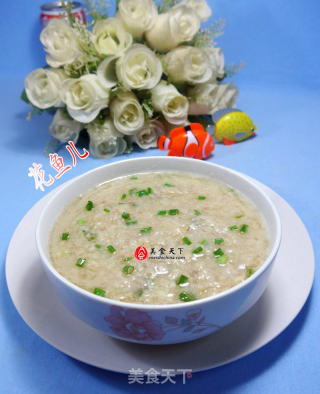 香葱肉末燕麦粥的做法