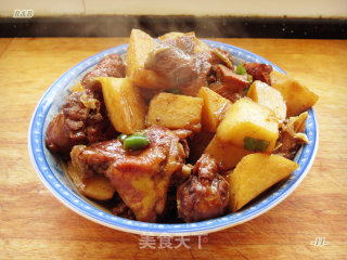鸡肉炖土豆的做法