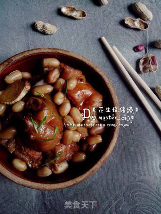 【花生烧猪蹄】的做法