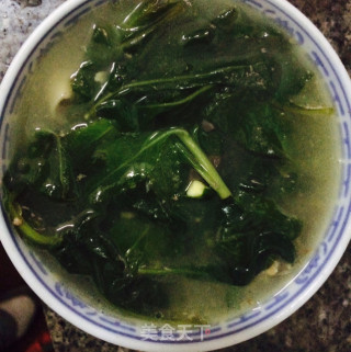 枸杞叶汤的做法
