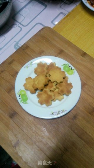 花朵造型曲奇饼干