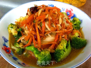 孜然金针菇的做法
