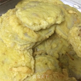 酥炸藕夹的做法