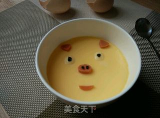 小猪蒸蛋的做法