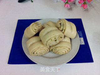 葱香花卷的做法