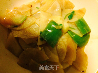 醋溜土豆片的做法