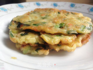韭菜饼 —— 豪华版的做法