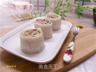 花生芝麻糯米卷的做法