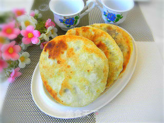 奶香豆沙发面饼的做法