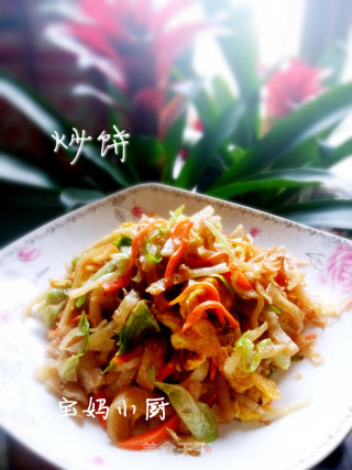 炒饼的做法