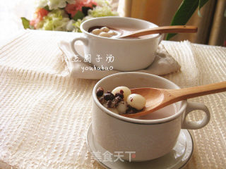 红豆圆子汤的做法
