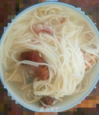 卤鸡面的做法