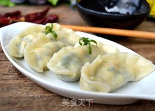 韭菜鸭蛋水饺的做法