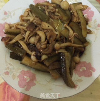 小炒酸黄瓜烩口蘑的做法