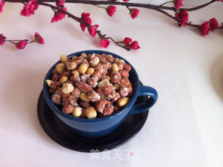 磨牙小零食--花生糖豆