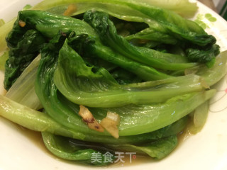 蒜香生菜的做法