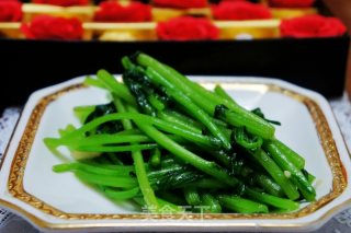 蒜蓉茼蒿的做法