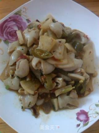 酸菜炒大肠的做法
