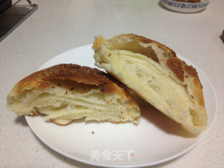 芝麻脆皮烤饼的做法