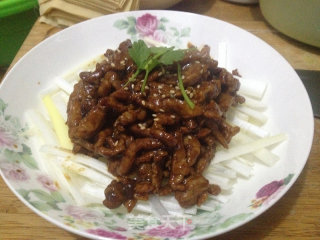 京酱肉丝的做法