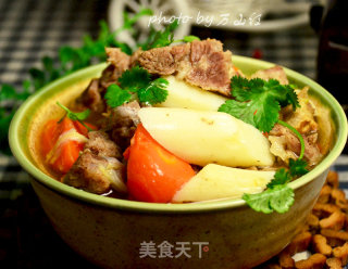 淮山炖羊腩的做法
