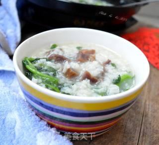 腊瘦肉西洋菜粥的做法