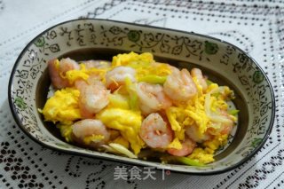 虾仁炒鸡蛋的做法