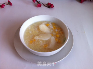 山药玉米小米粥的做法