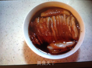 腊腌菜扣肉的做法