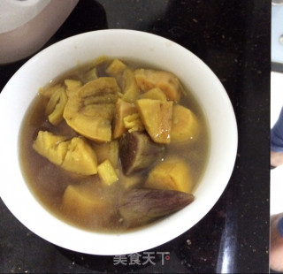 姜汁番薯糖水的做法