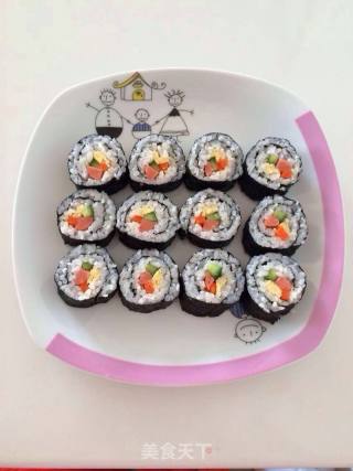 简单寿司的做法