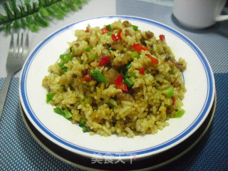咖喱炒饭的做法