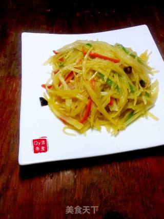 酸辣土豆丝的做法