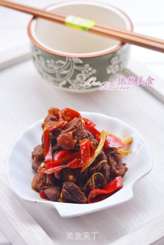 辣炒地羊肉的做法