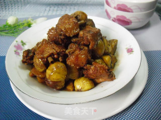 板粟烧鸡翅的做法