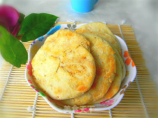 油盐花生烤饼的做法