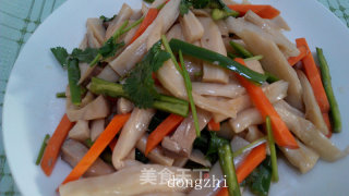 炝拌杏鲍菇的做法
