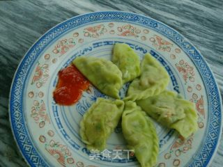 菠菜水饺的做法