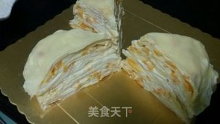芒果千层蛋糕的做法
