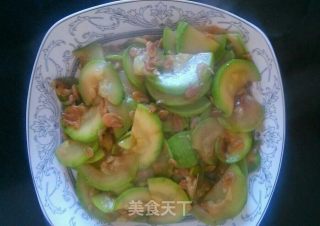 虾米炒西葫芦的做法