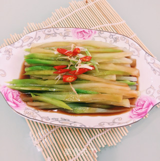 白灼芥蓝的做法