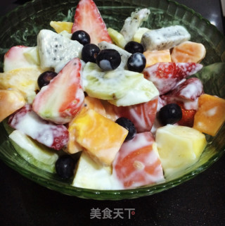 酸奶水果沙拉的做法