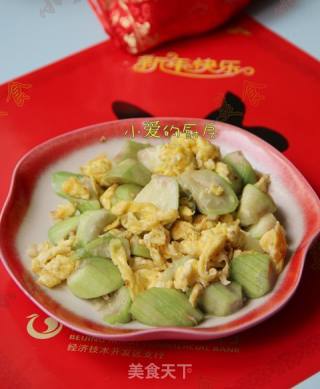 丝瓜炒鸡蛋的做法