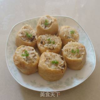 糯米酿豆腐的做法