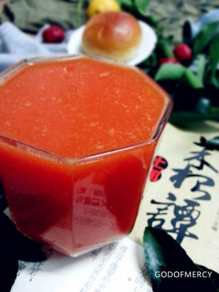青春的方程式=木瓜柠檬胡萝卜苹果汁
