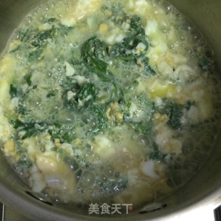 艾叶蛋汤的做法