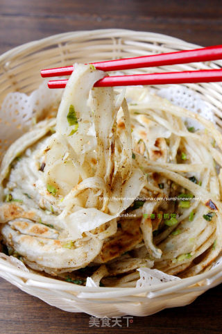 葱香四溢-----葱香手抓饼的做法